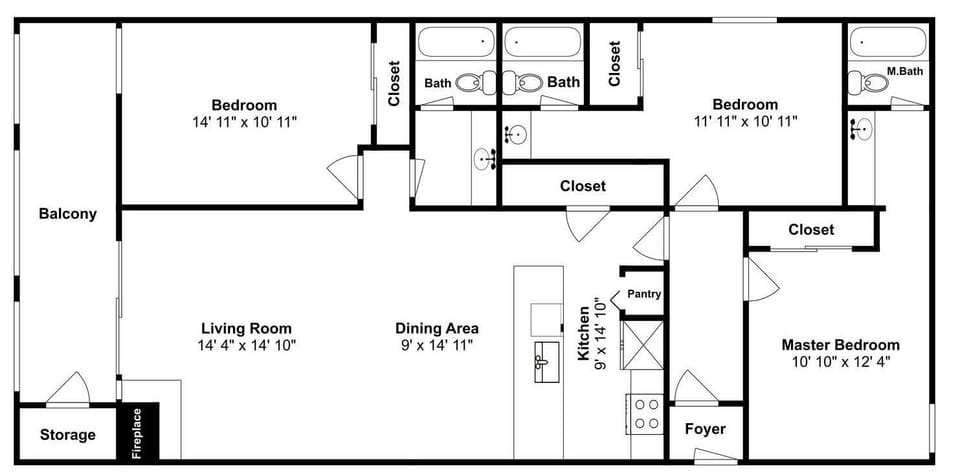 Floor Plan of Unit