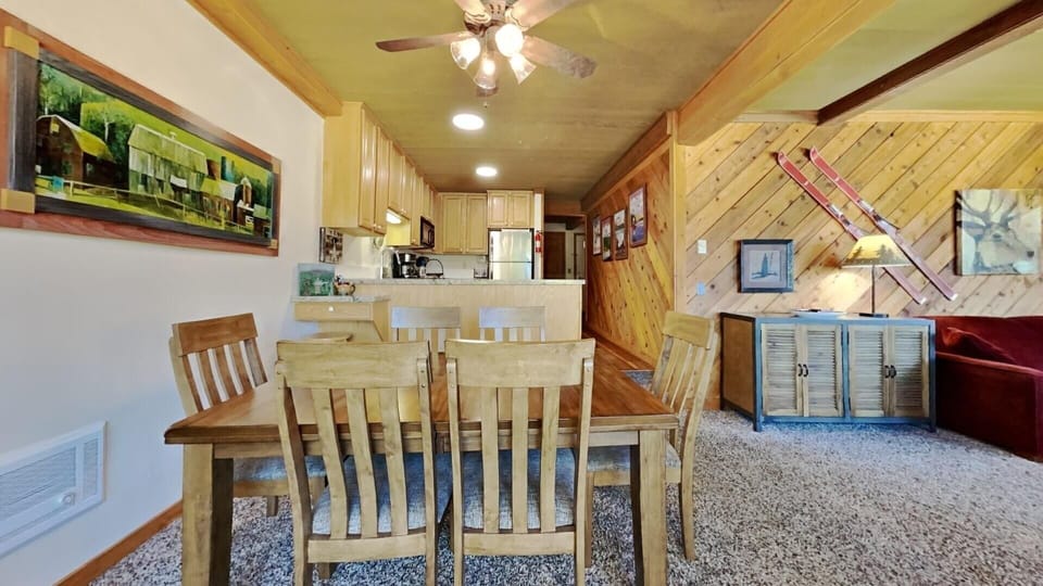 Full Size Dining Room for Meals and Working