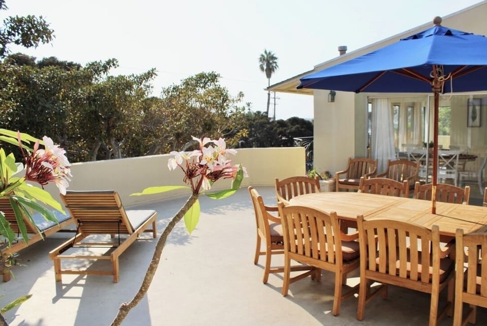 Patio Waiting for the fun to start!