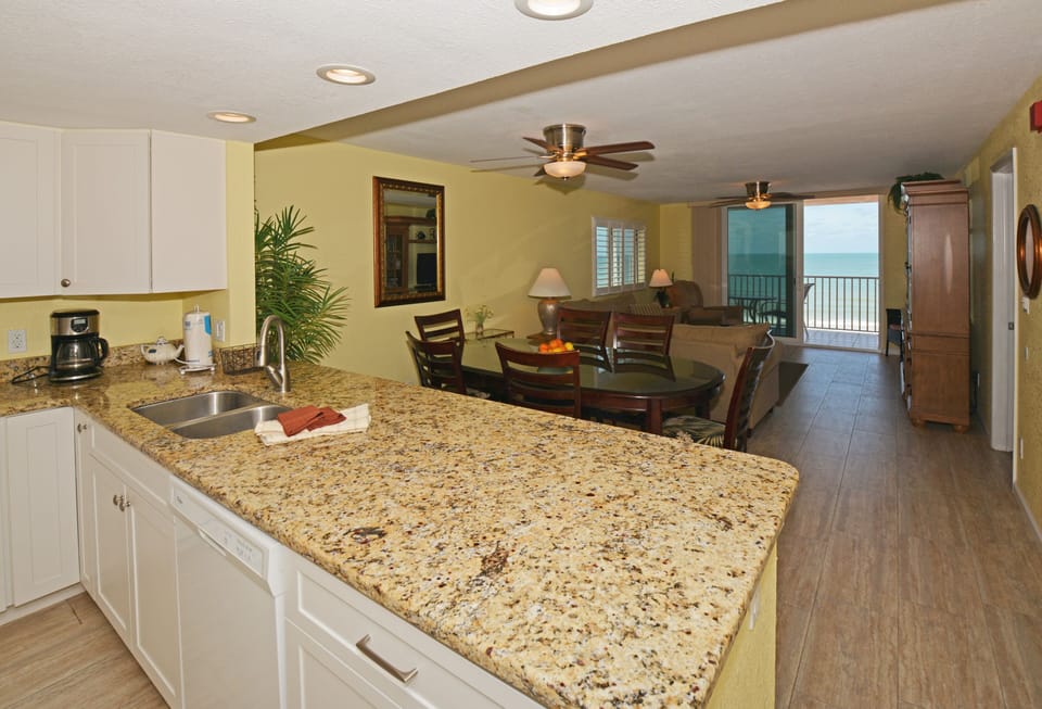 Kitchen ~ Dining ~ Living space