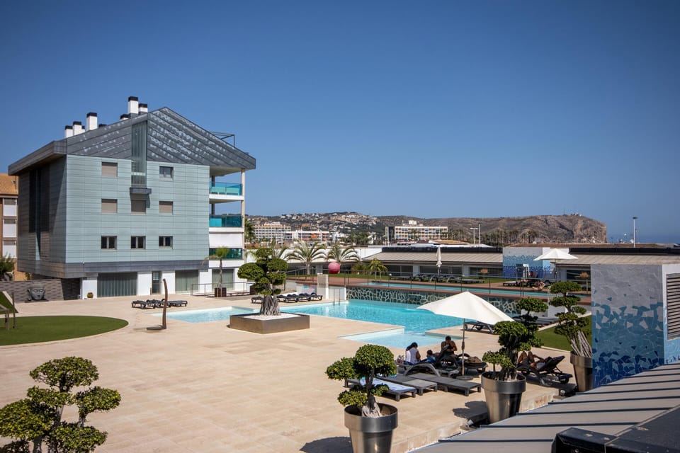 View from the terrace over the surroundings