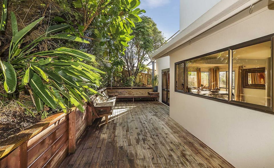 Deck with BBQ Grill