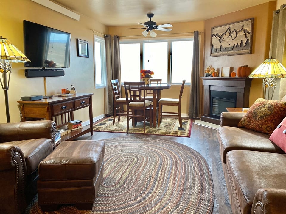 Living room from kitchen 