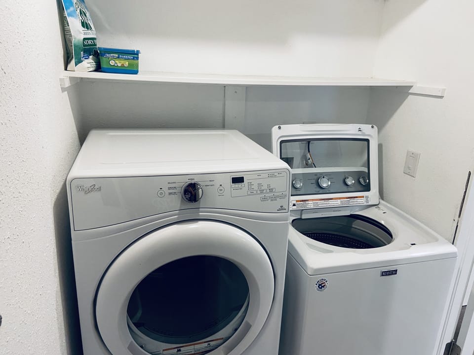 full size washer and dryer
