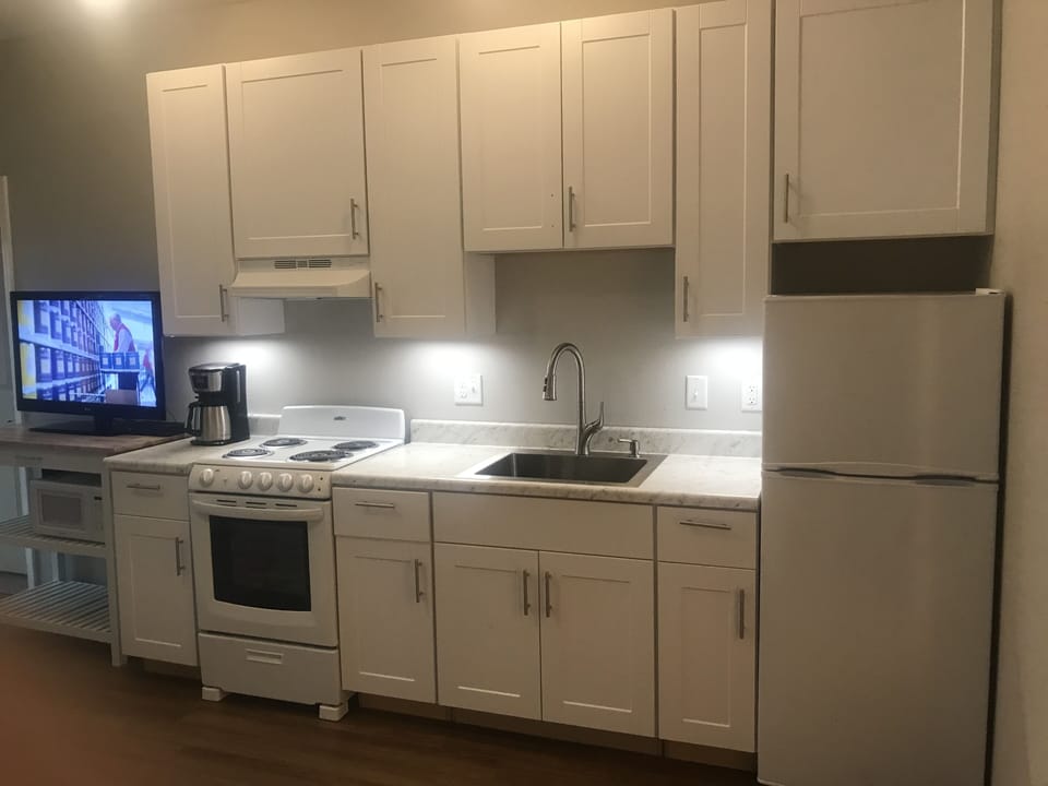 Your kitchen with under counter lights.