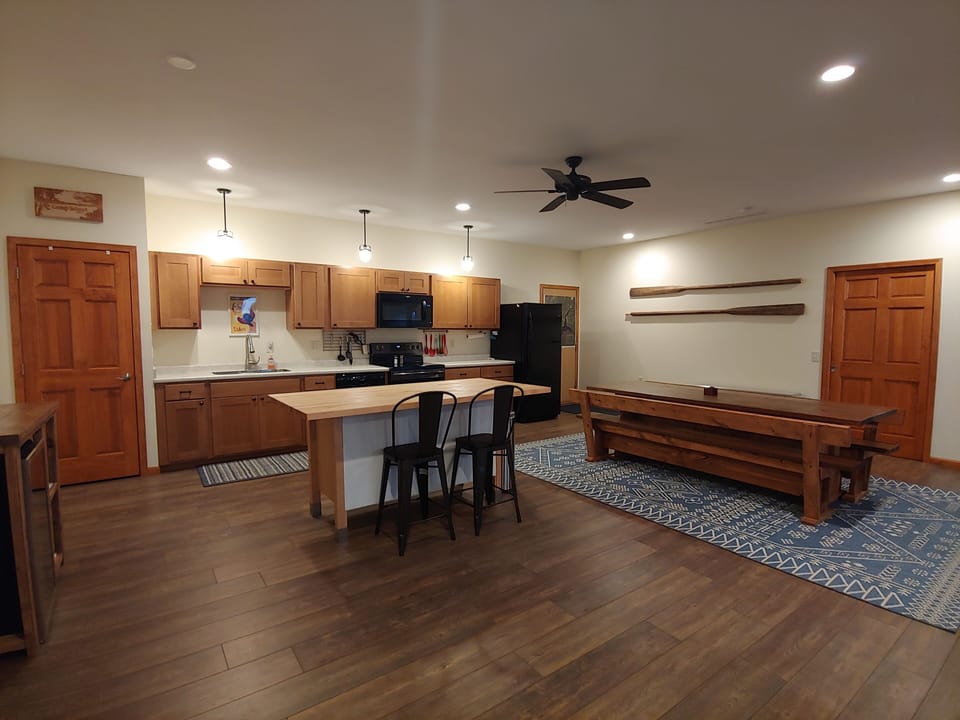 Large kitchen area