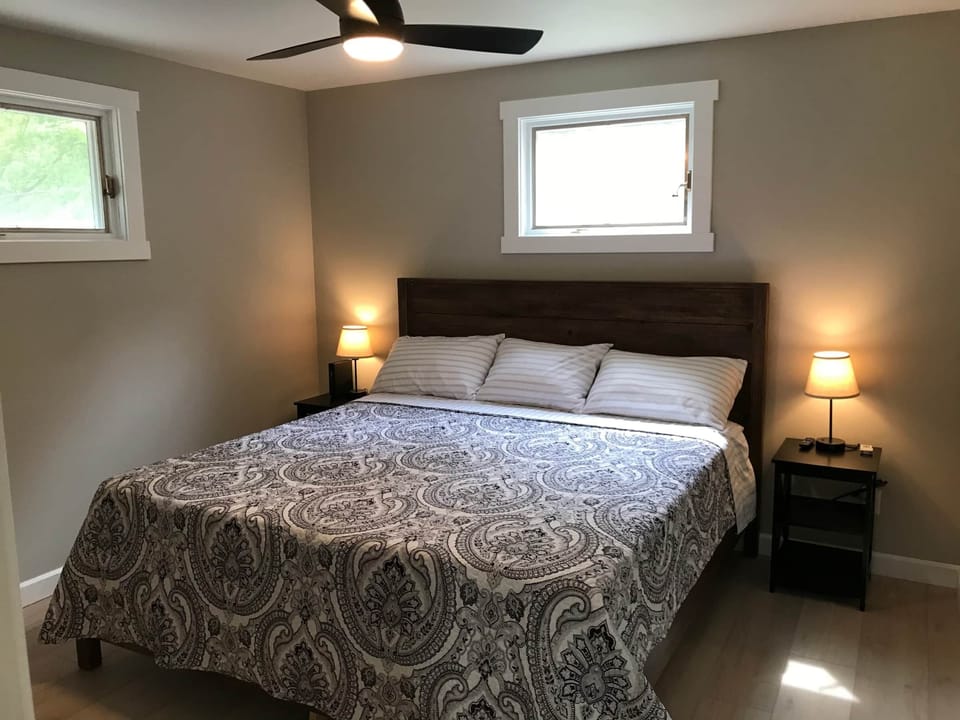 King Size bed in main bedroom