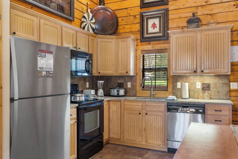 Whip up your favorite meals in the fully equipped kitchen