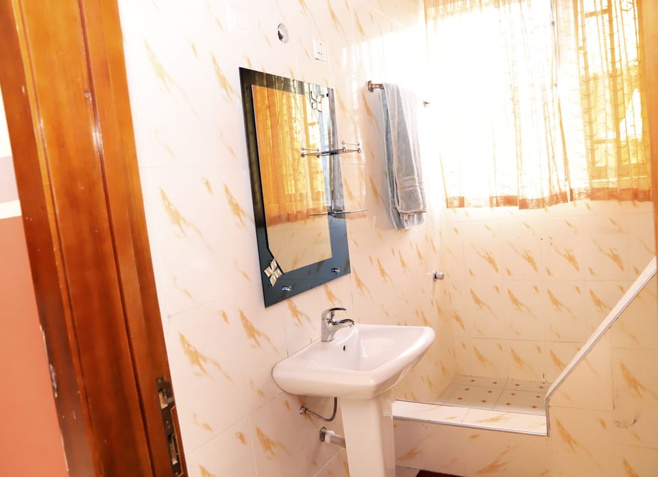 Towels, soap, toilet paper