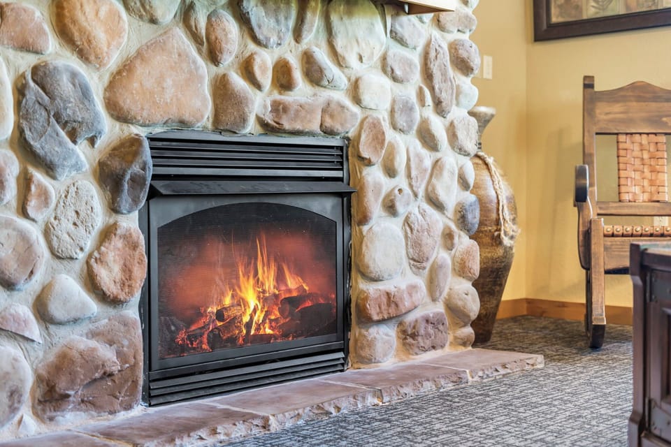 Seasonal Fireplace