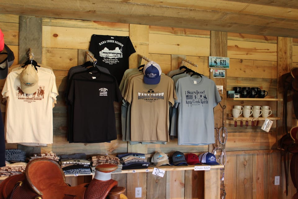 Ranch store to get your souvenirs! 