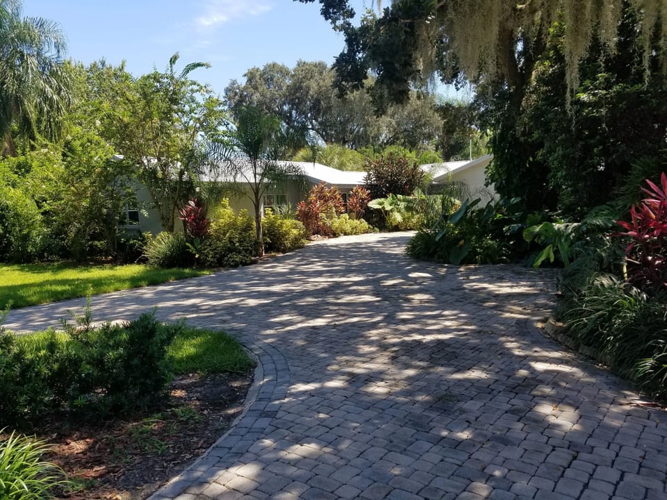 Landscaped Drive