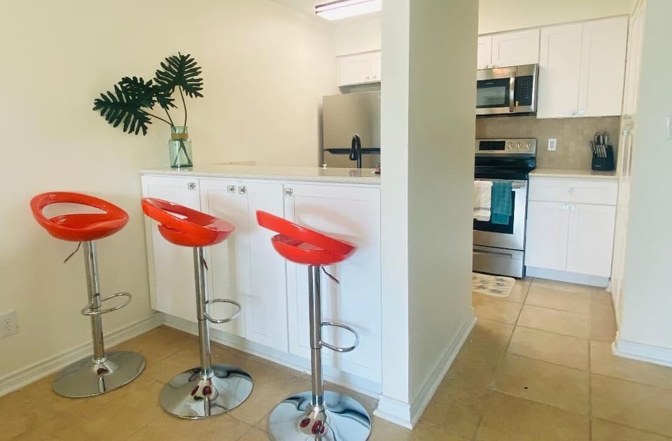 bar and kitchen