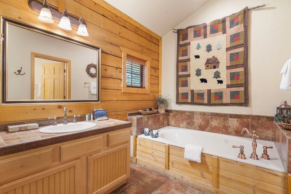 Bathroom One- Jetted Tub