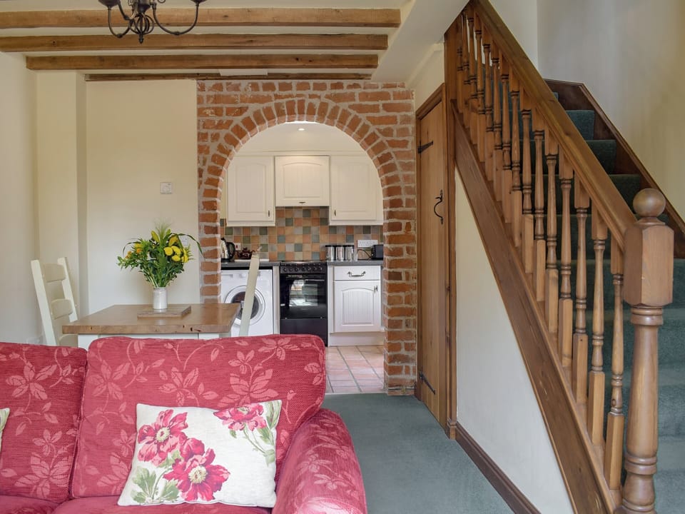 Living room/dining room | Y Bwthyn - Hafod Talog Barns, Tregynon