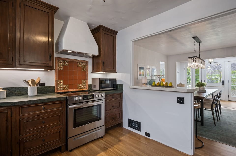 Like all VROSB kitchens, this kitchen is equipped with all of the necessities for whipping up culinary masterpieces