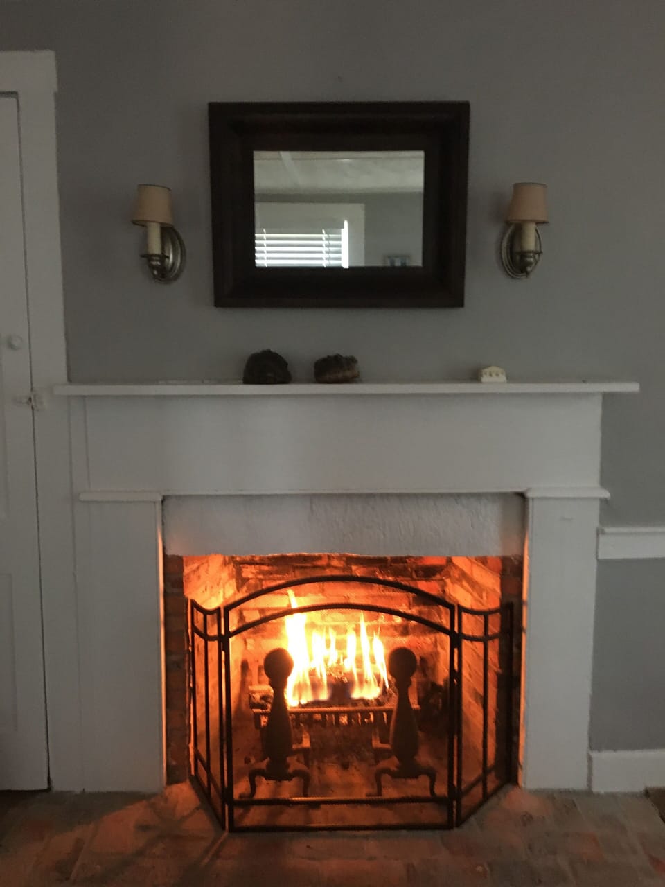 1st Floor Bedroom Fireplace
