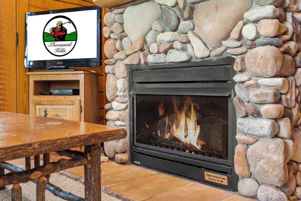Seasonal Gas Fireplace