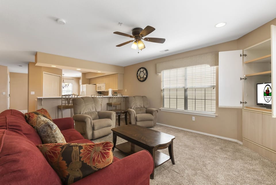 Living Room includes Sofa Bed and Cable TV/DVD