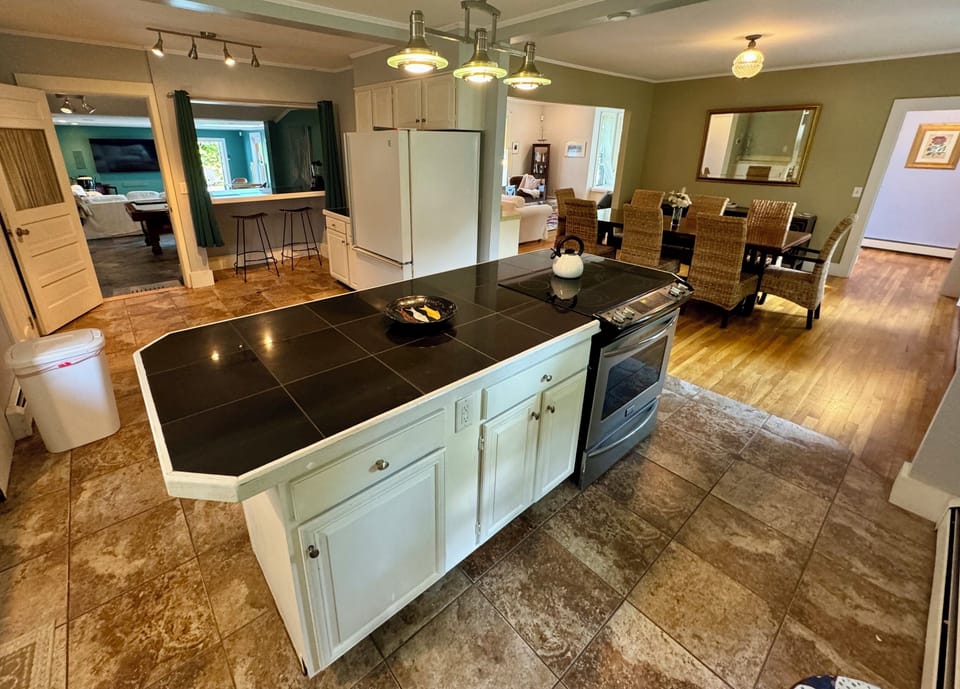 Kitchen and dining room