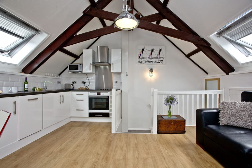 The living area - Anchor Cottage