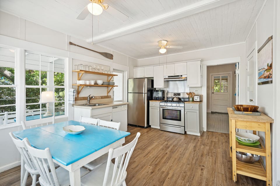 Bright and open kitchen