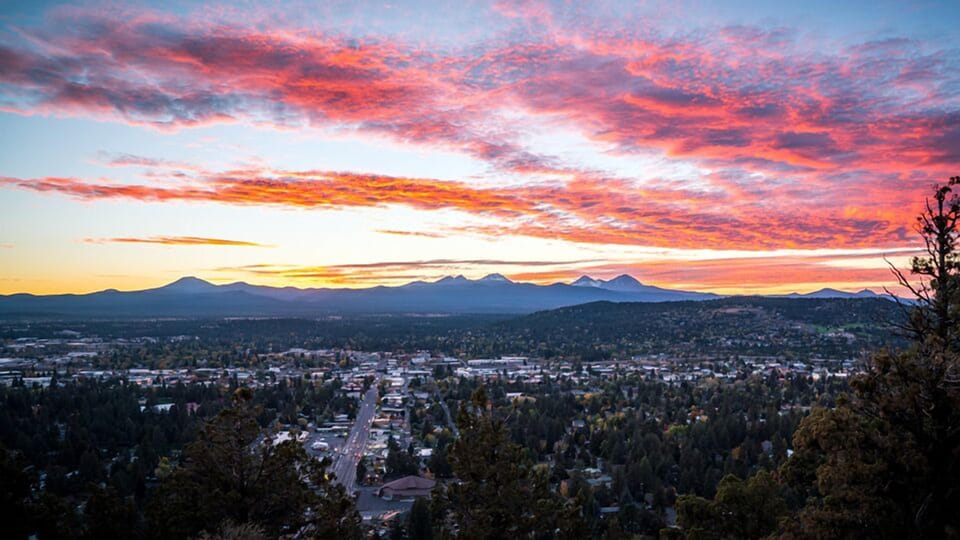 View from top of Pilot Butte
