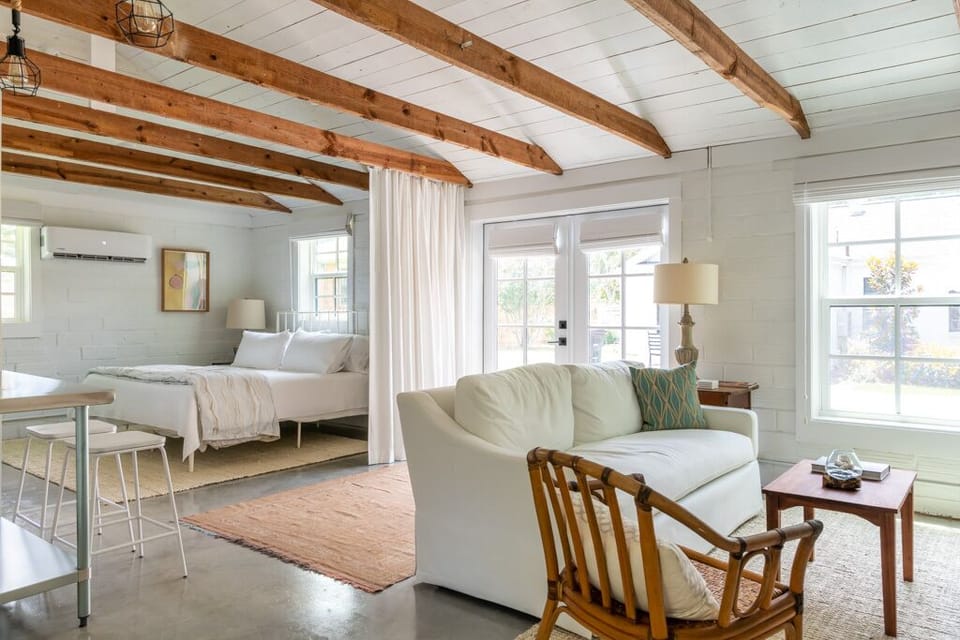 Open concept style apartment