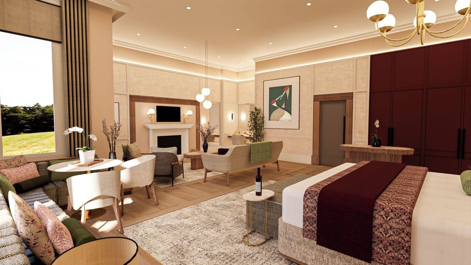 Primary Suite | Egyptian cotton sheets, premium bedding, in-room safe