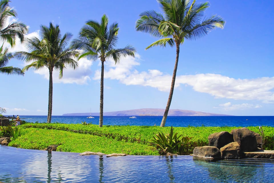 Breathtaking view from the adults only Makai pool