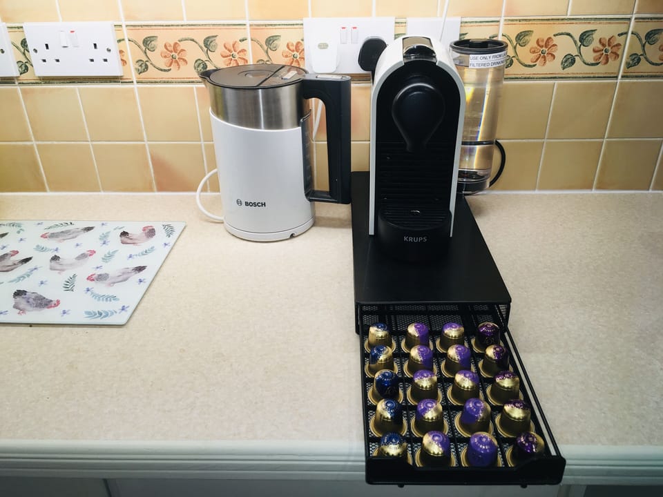 Nespresso Coffee machine with Capsules