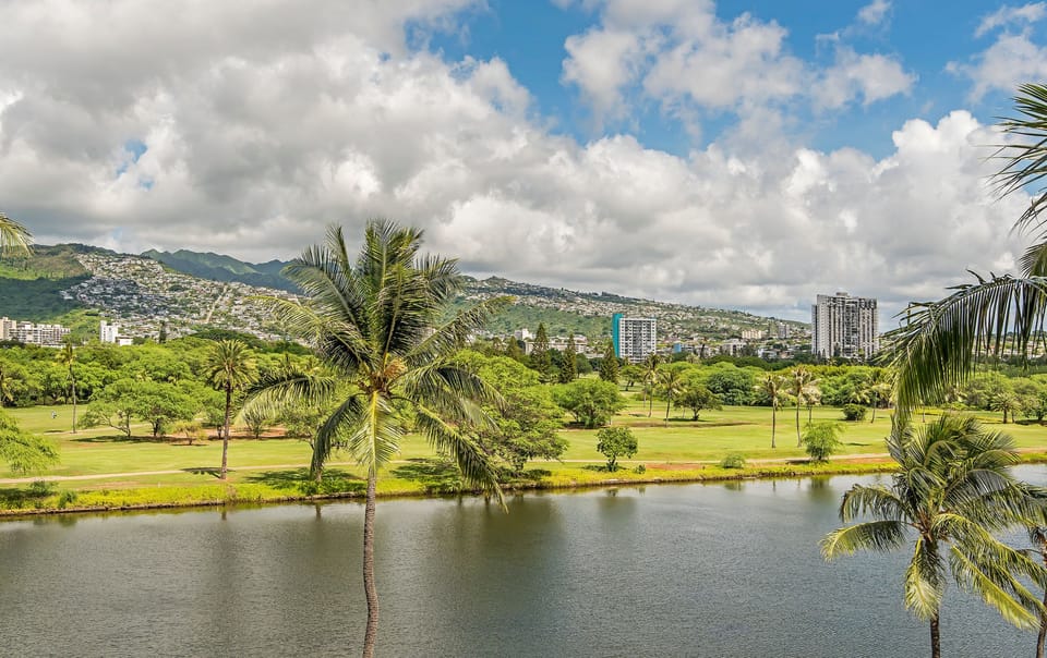 Ko'olau and Golf Course Views from the Pool Deck