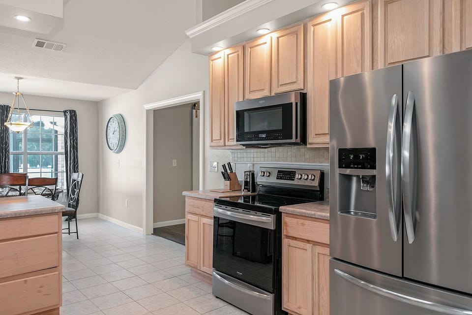 Kitchen - Stainless Steel Appliances