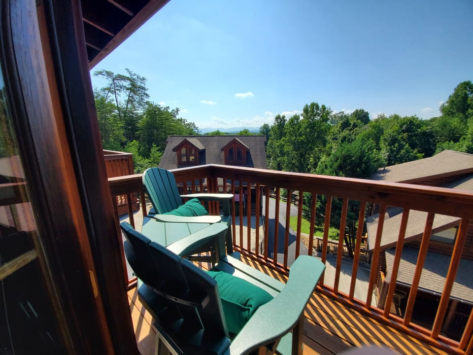 View from private back deck on 2nd floor master bedroom - 2nd of 3 back decks