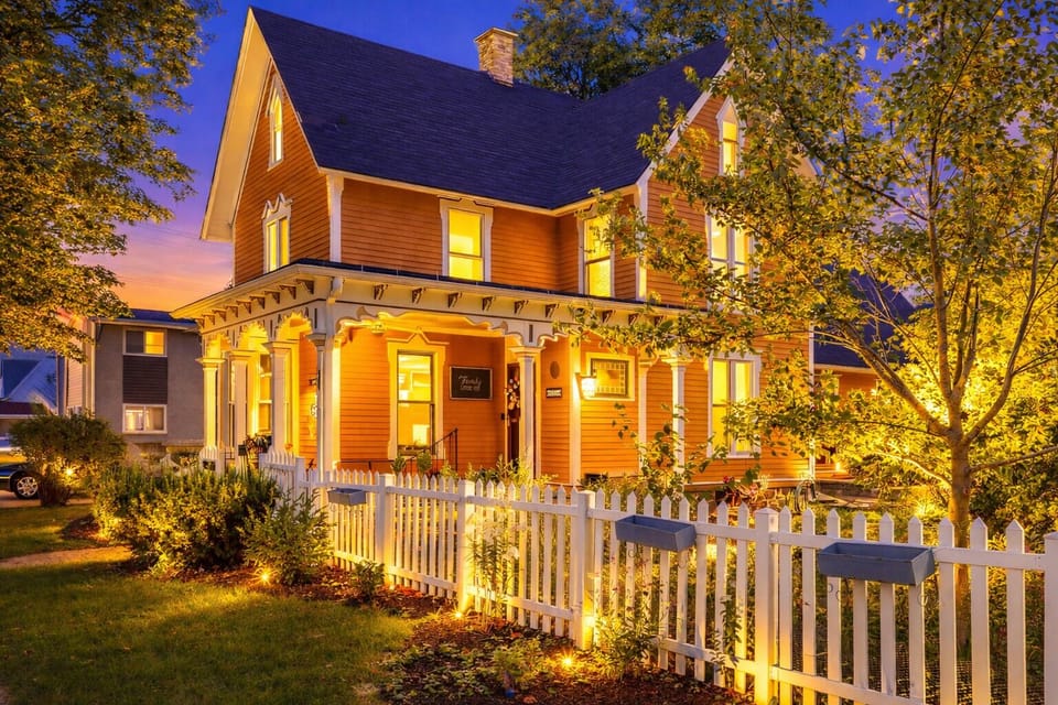 Front porch, entrance to home