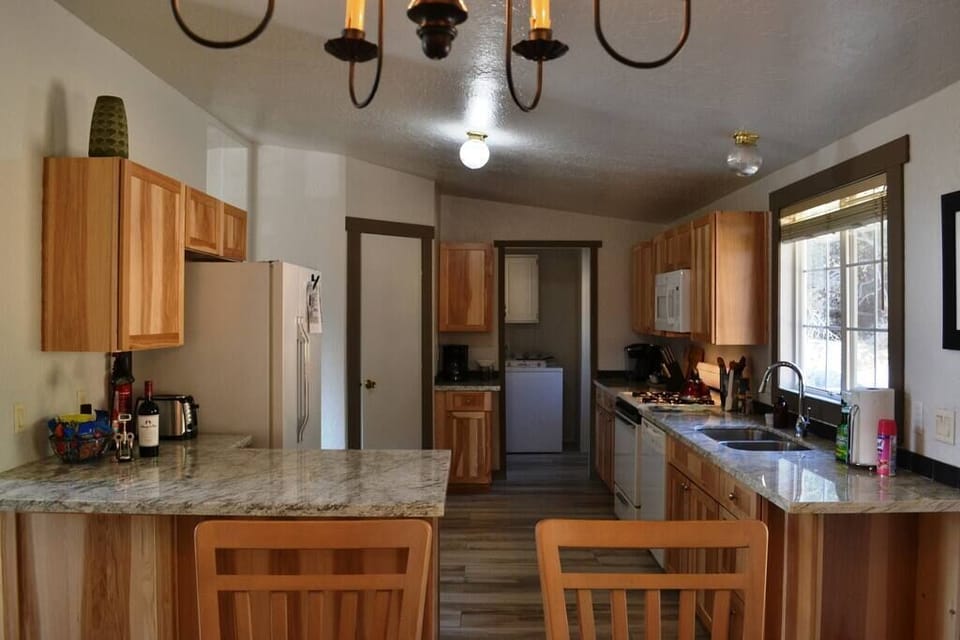 The kitchen is FULLY EQUIPPED! And more :)
