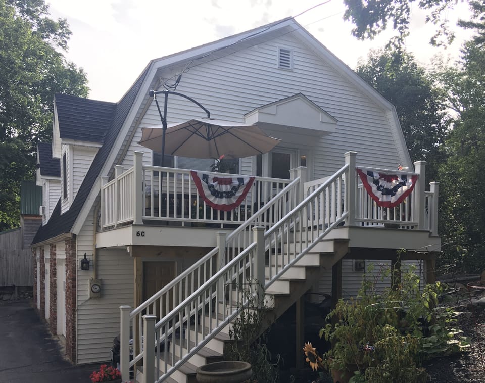 Above garage apartment