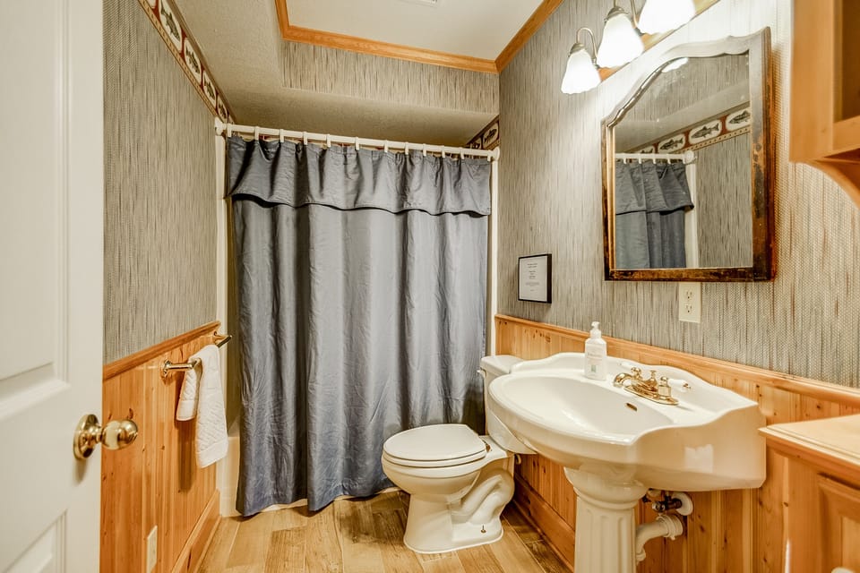 Downstairs guest bath