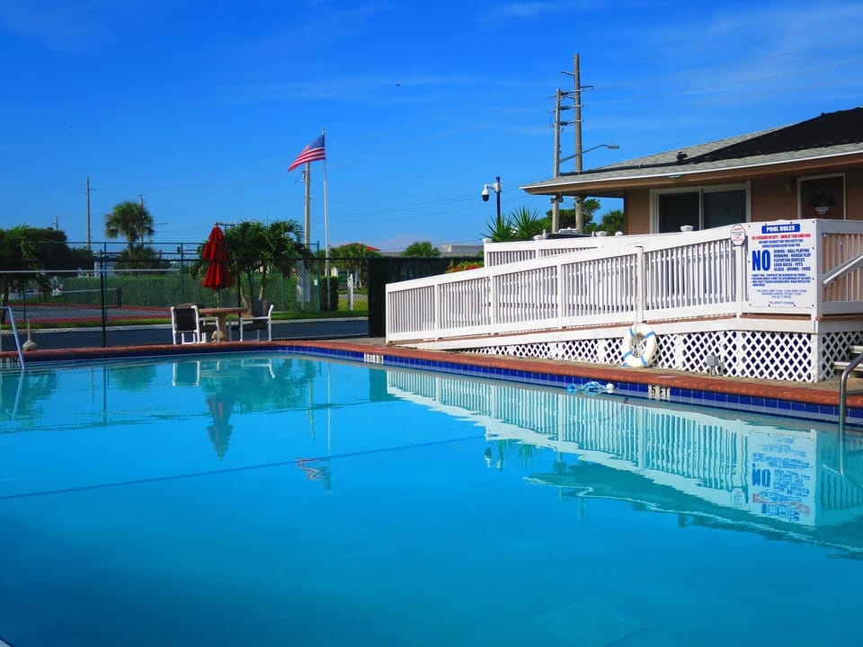 Heated pool all year round!