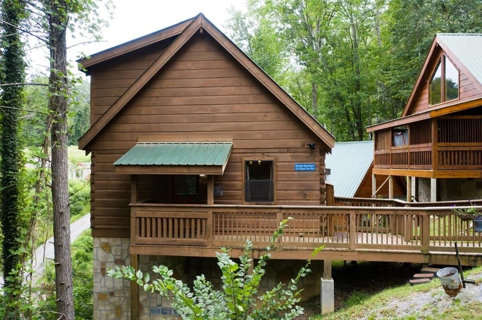 Our cabin is located in a small, quiet community of cabins called Eagle Cove