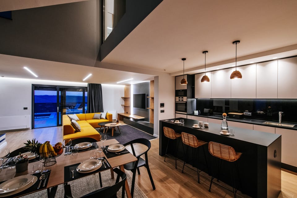 Superior Villa | Living area | 100-cm LCD TV with cable channels, TV