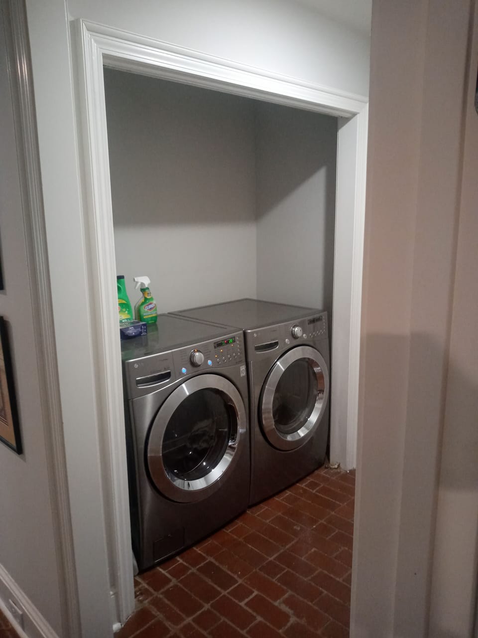 New LG washer/dryer