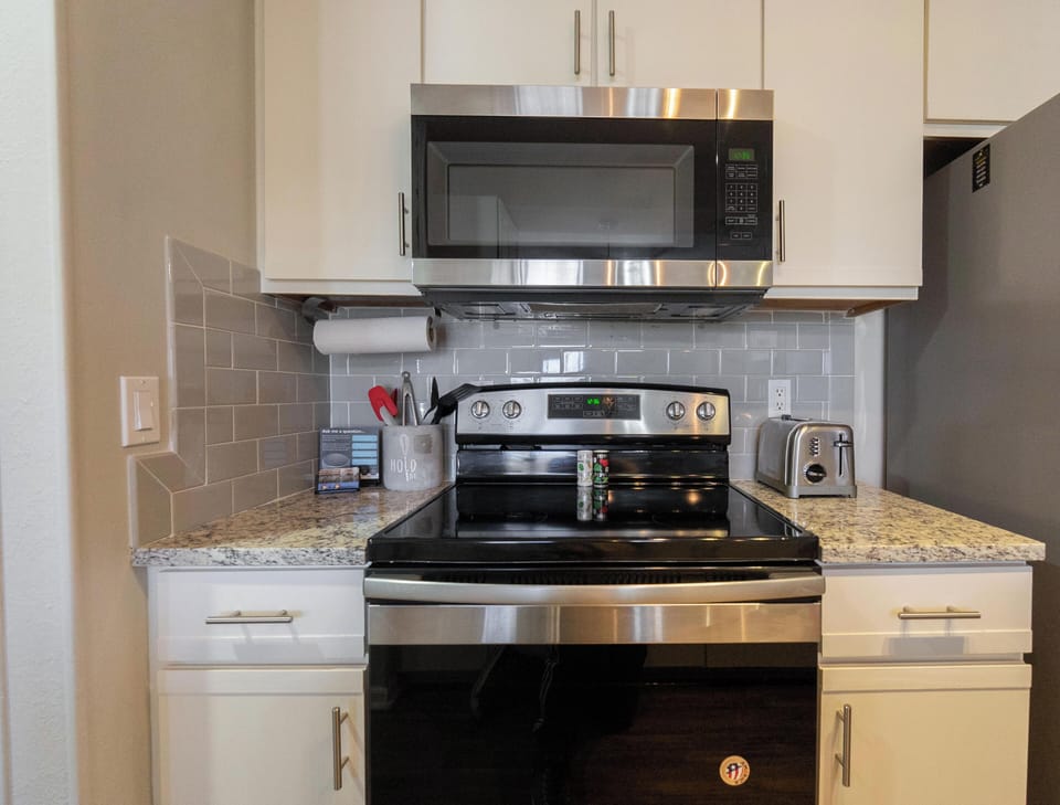 Stove and Microwave
