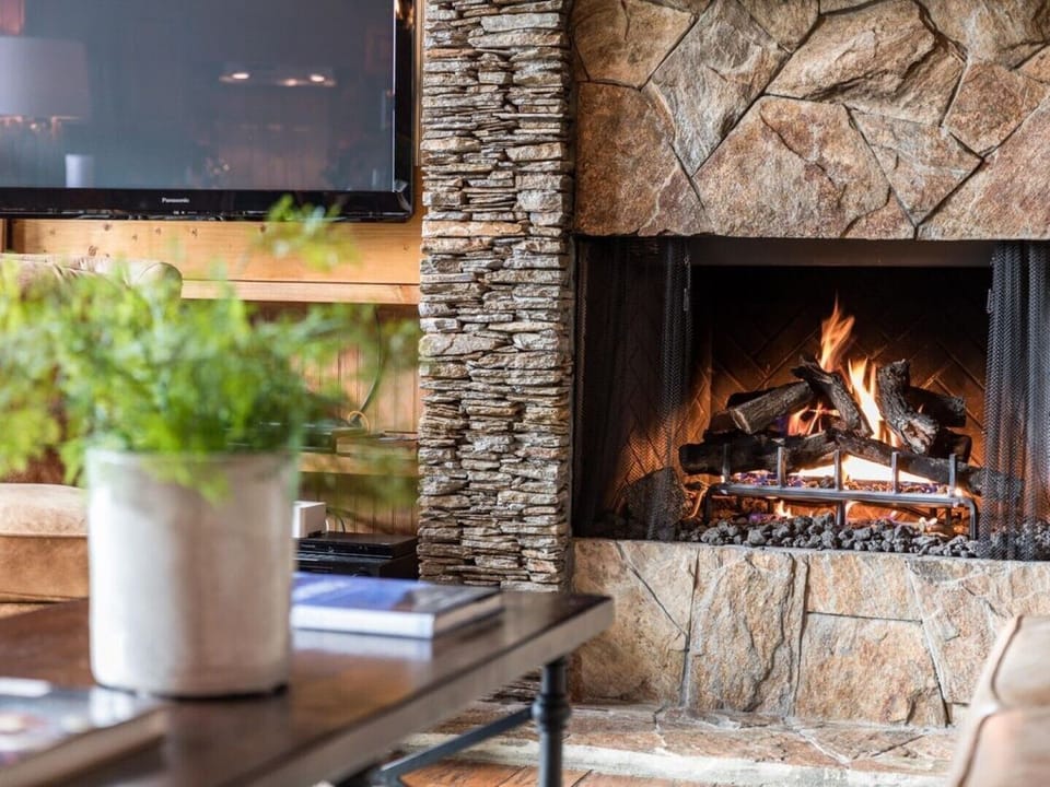 Great room fireplace