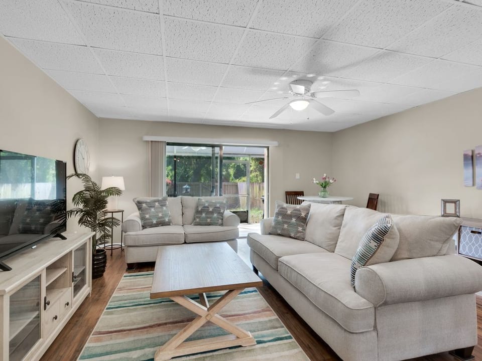 Comfortable seating in living area