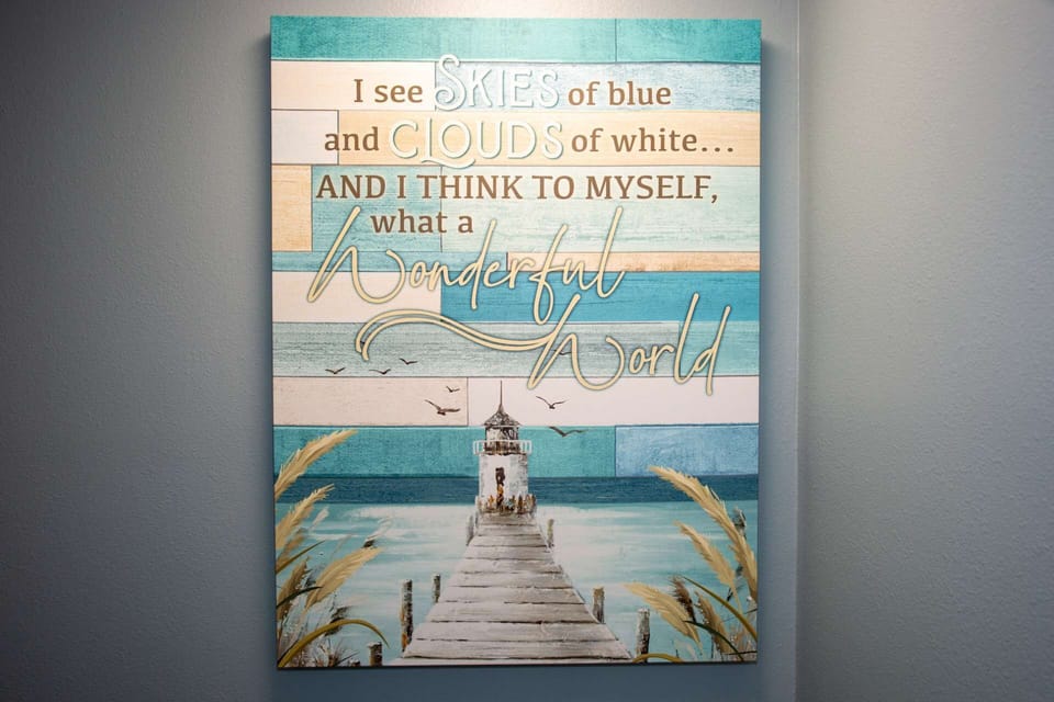 A Wonderful World at the Beach