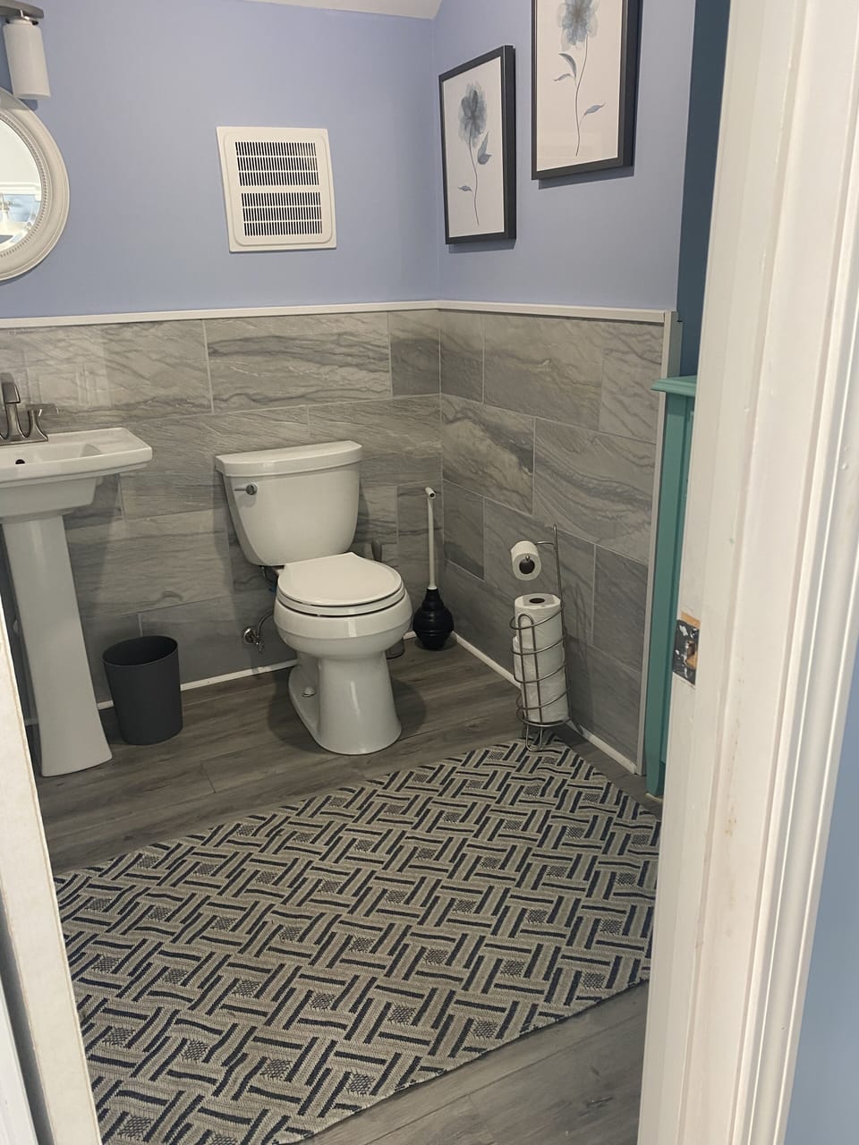Upstairs spa bathroom