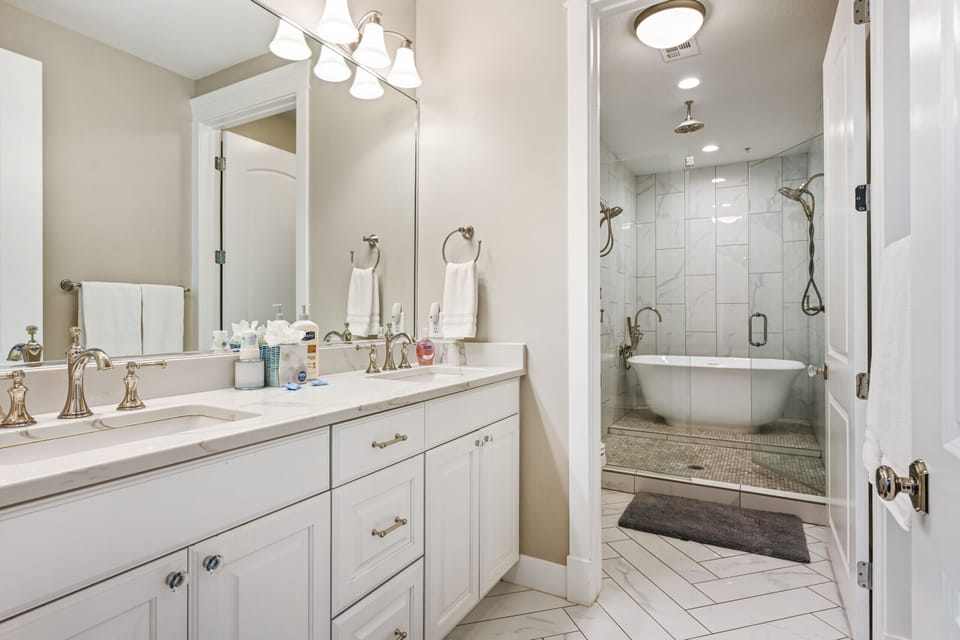Master bathroom 1