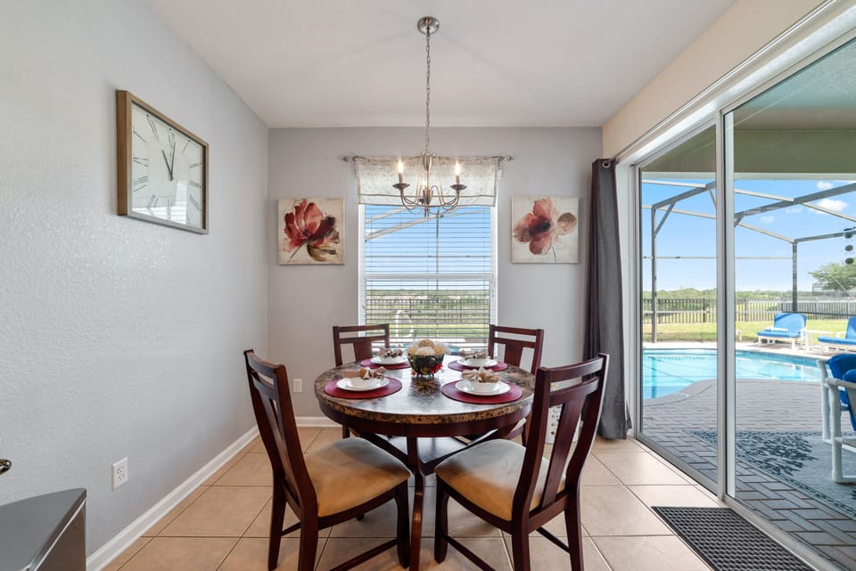 Looking out from Kitchen