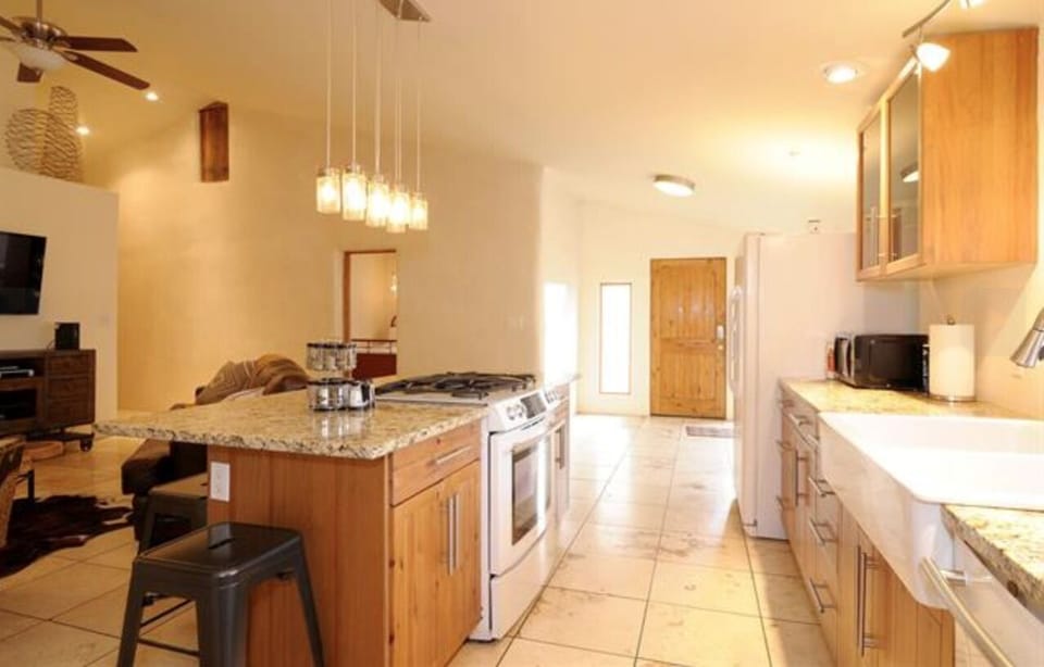 Kitchen and entrance